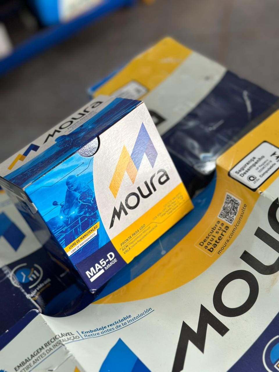 Bateria Moura 5AH AGM